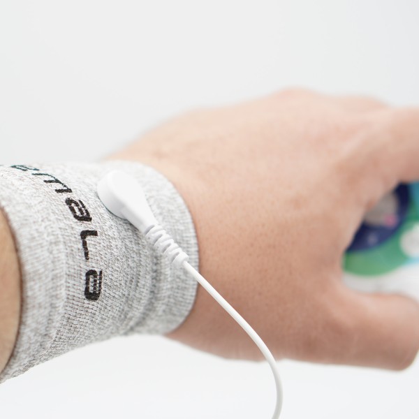 Elektroden Armbänder mit Silberfasern passend für Healy